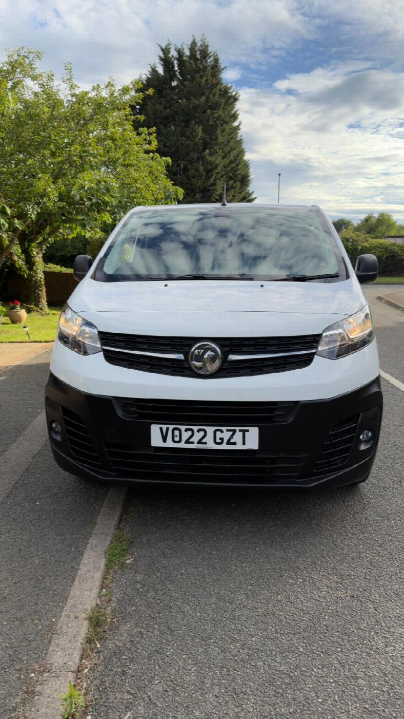 2022 Vauxhall Vivaro SWB van for hire from AME Rentals